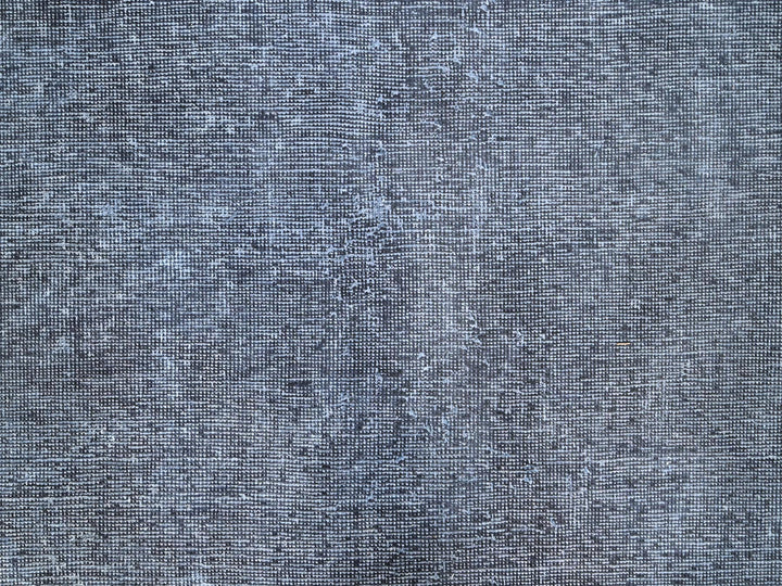 9'9" x 12'7" Vintage Hand Knotted Grey Wool Rectangle Oriental Rug - MOA10286935