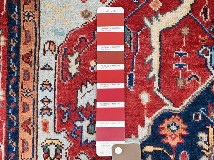 4'0" x 5'10" New Hand Knotted Grey Wool Rectangle Oriental Rug - MOA10286967