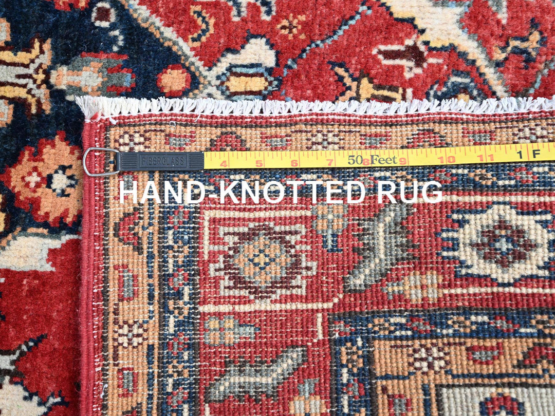 4'0" x 5'10" New Hand Knotted Grey Wool Rectangle Oriental Rug - MOA10286967