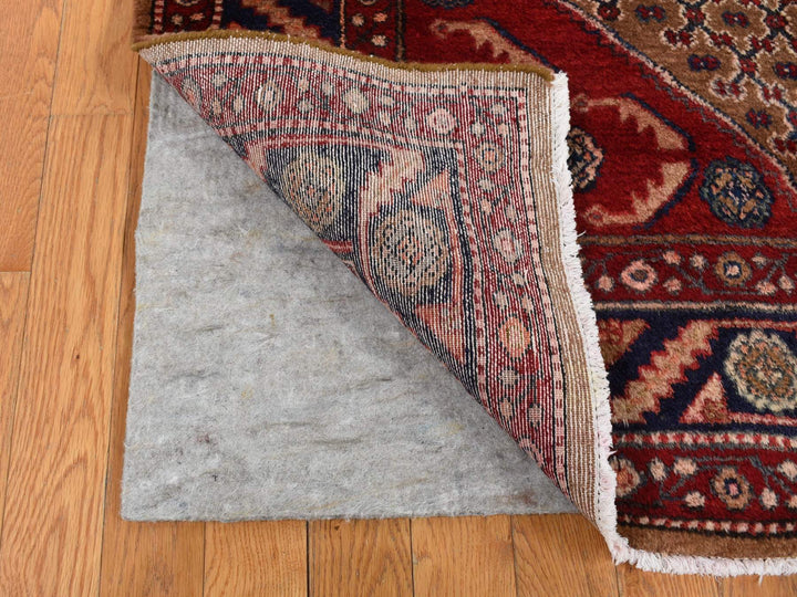 5'0" x 9'6" New Hand Knotted Brown Wool Runner Oriental Rug - MOA10287456