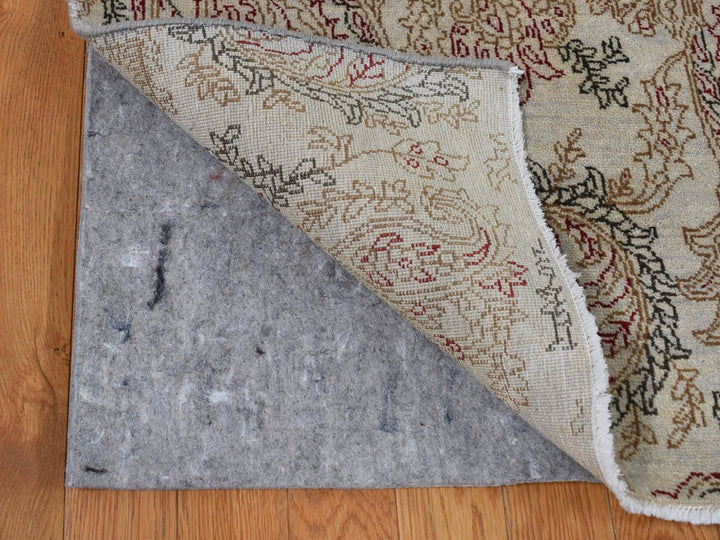 9'1" x 12'3" New Hand Knotted Grey Wool Rectangle Oriental Rug - MOA10287519