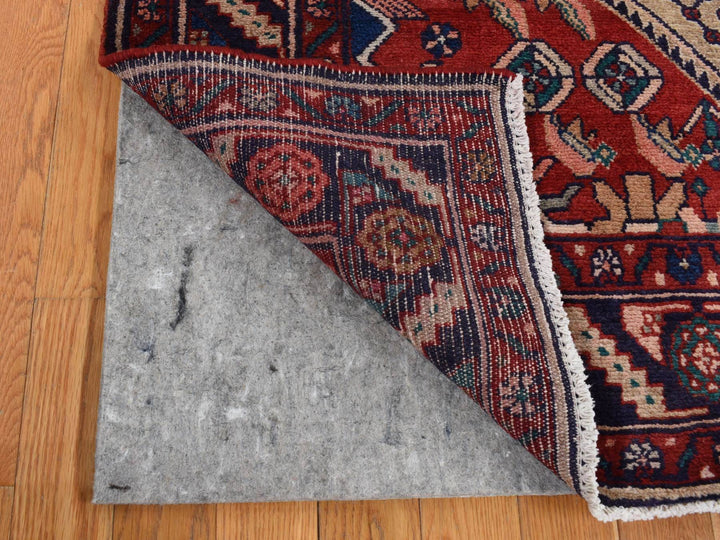5'1" x 10'2" New Hand Knotted Brown Wool Rectangle Oriental Rug - MOA10287527