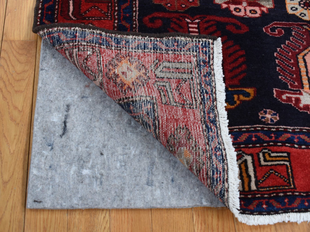 4'8" x 7'0" New Hand Knotted Red Wool Rectangle Oriental Rug - MOA10287540