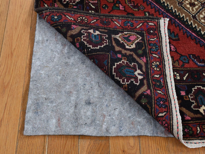 4'1" x 6'9" New Hand Knotted Brown Wool Rectangle Oriental Rug - MOA10287574