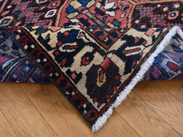5'0" x 6'9" New Hand Knotted Red Wool Rectangle Oriental Rug - MOA10287576
