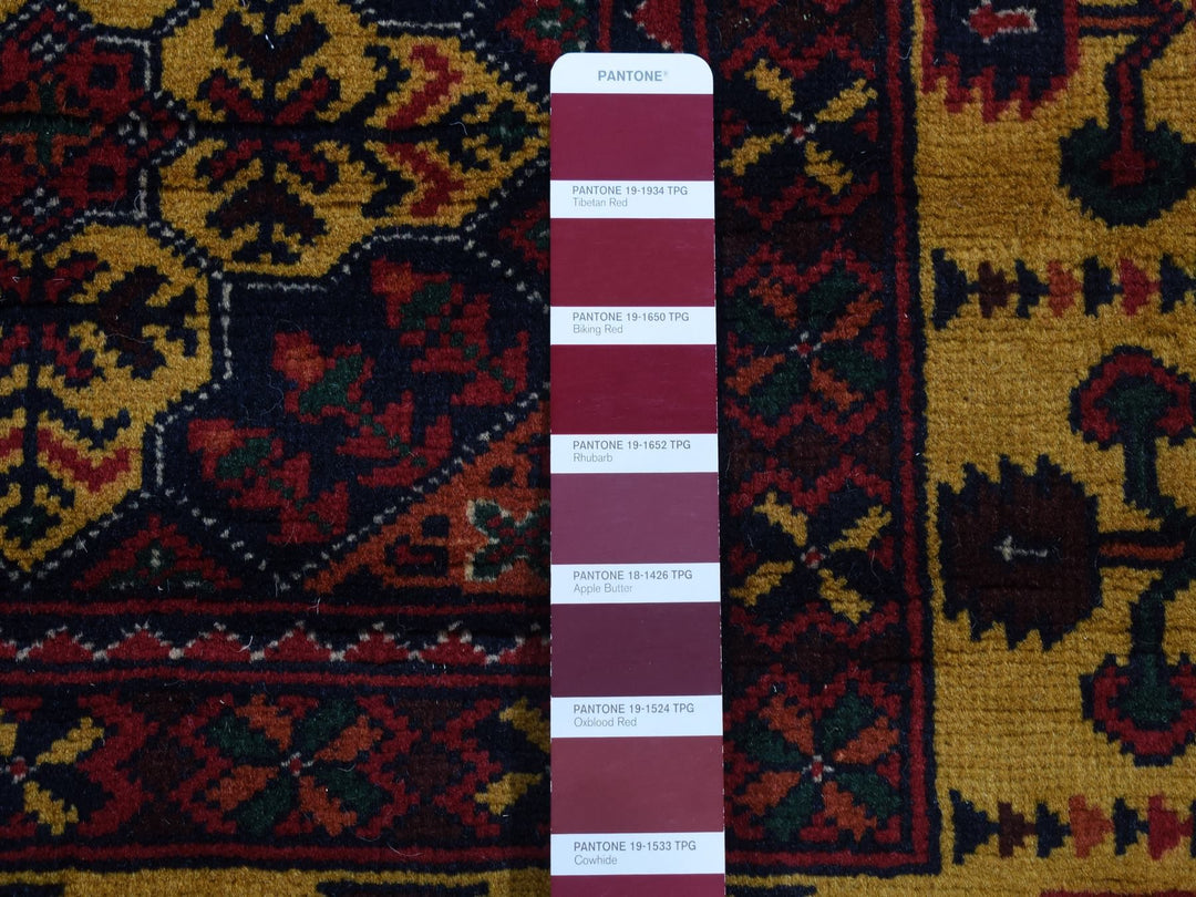 3'0" x 10'2" New Hand Knotted Red Wool Runner Oriental Rug - MOA10287617