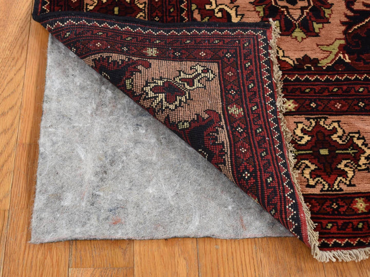 2'10" x 18'10" New Hand Knotted Red Wool Runner Oriental Rug - MOA10287618
