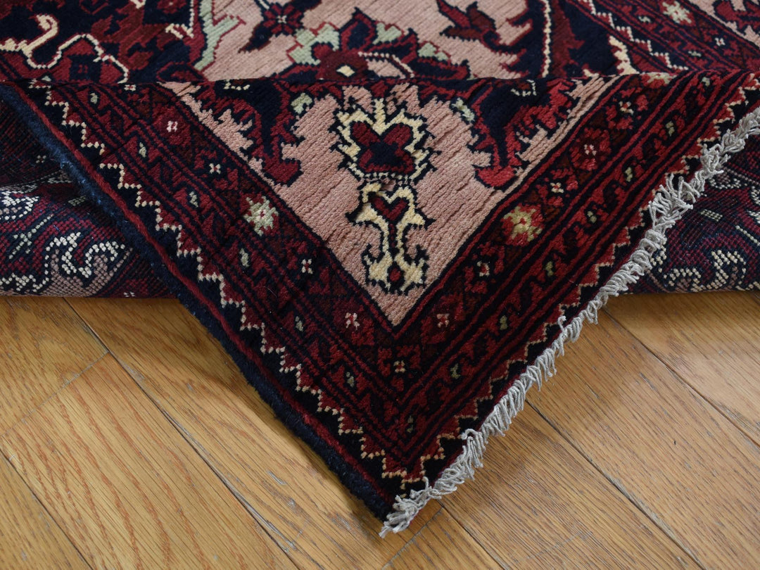 2'10" x 18'10" New Hand Knotted Red Wool Runner Oriental Rug - MOA10287618