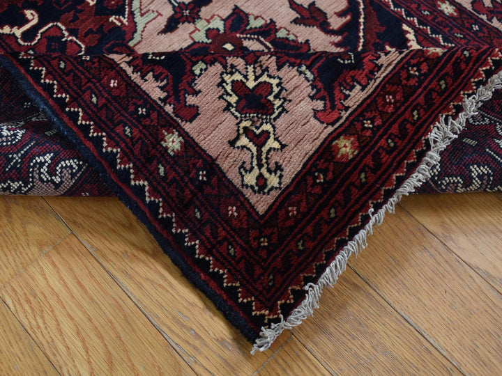 2'10" x 18'10" New Hand Knotted Red Wool Runner Oriental Rug - MOA10287618