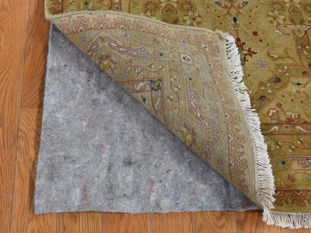 3'0" x 23'3" New Hand Knotted Brown Wool Runner Oriental Rug - MOA10287657