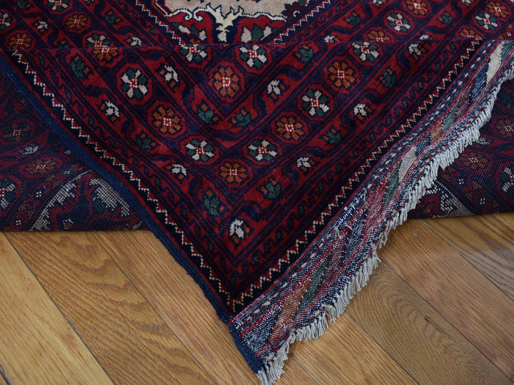 13'0" x 19'4" New Hand Knotted Ivory Wool Rectangle Oriental Rug - MOA10287670