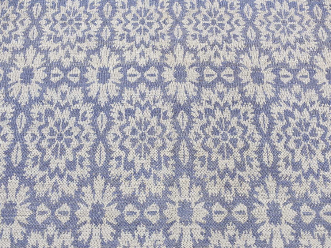 5'3" x 7'5" New Hand Woven Purple Wool Rectangle Oriental Rug - MOA10287865