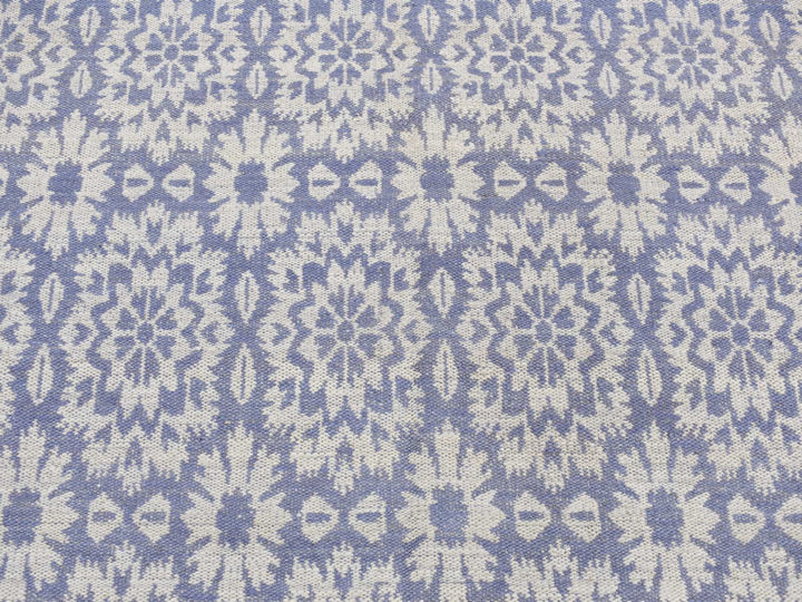 5'3" x 7'5" New Hand Woven Purple Wool Rectangle Oriental Rug - MOA10287865
