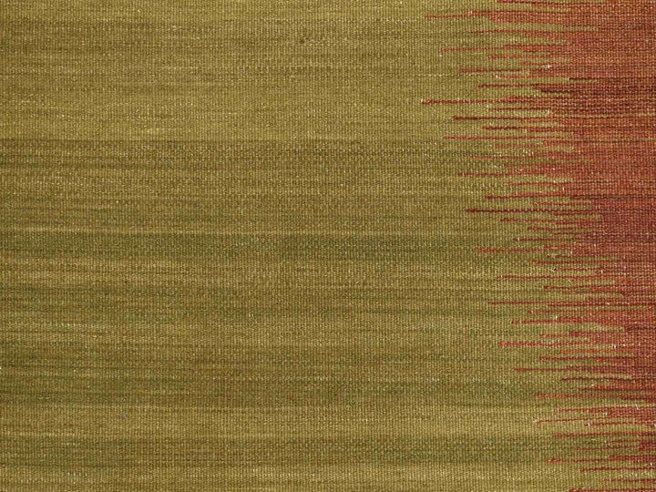 10'0" x 14'6" New Hand Woven Green Wool Rectangle Oriental Rug - MOA10287936