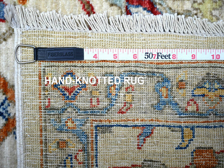 3'1" x 4'11" New Hand Knotted Grey Wool Rectangle Oriental Rug - MOA10288340