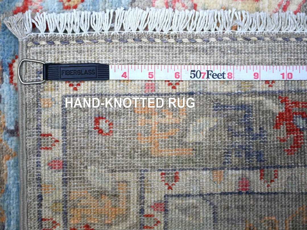 3'0" x 4'8" New Hand Knotted Grey Wool Rectangle Oriental Rug - MOA10288489
