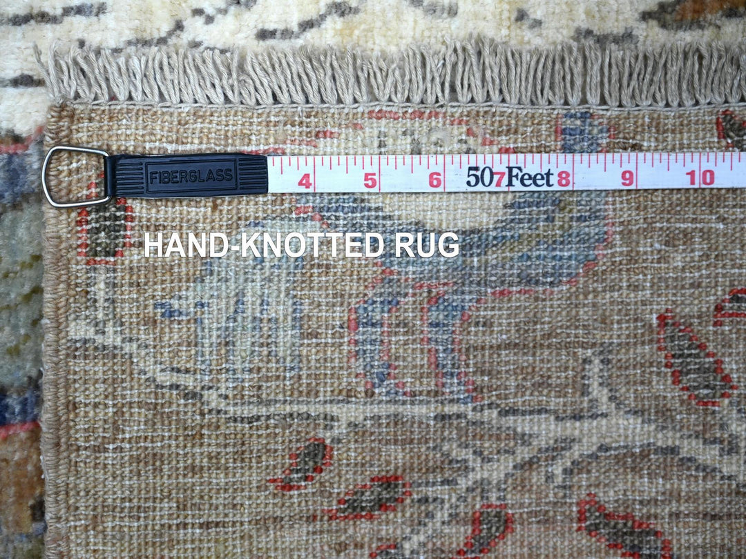 3'0" x 4'9" New Hand Knotted Brown Wool Rectangle Oriental Rug - MOA10288500