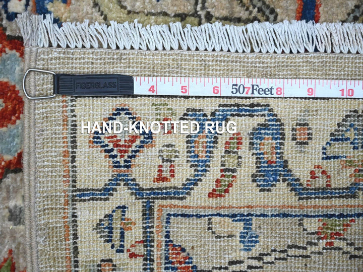 2'11" x 6'2" New Hand Knotted Grey Wool Runner Oriental Rug - MOA10288939