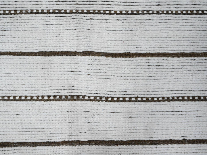 10'0" x 14'5" New Hand Knotted Ivory Wool Rectangle Oriental Rug - MOA10289178
