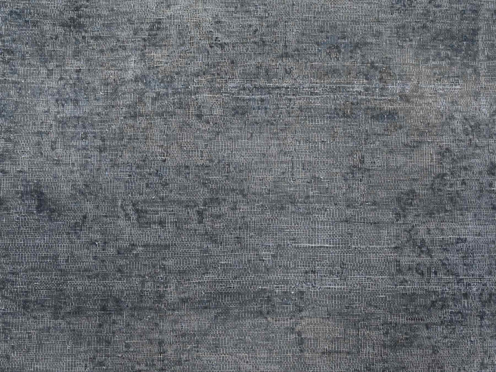 9'6" x 12'5" Vintage Hand Knotted Overdyed Wool Rectangle Oriental Rug - MOA10289481