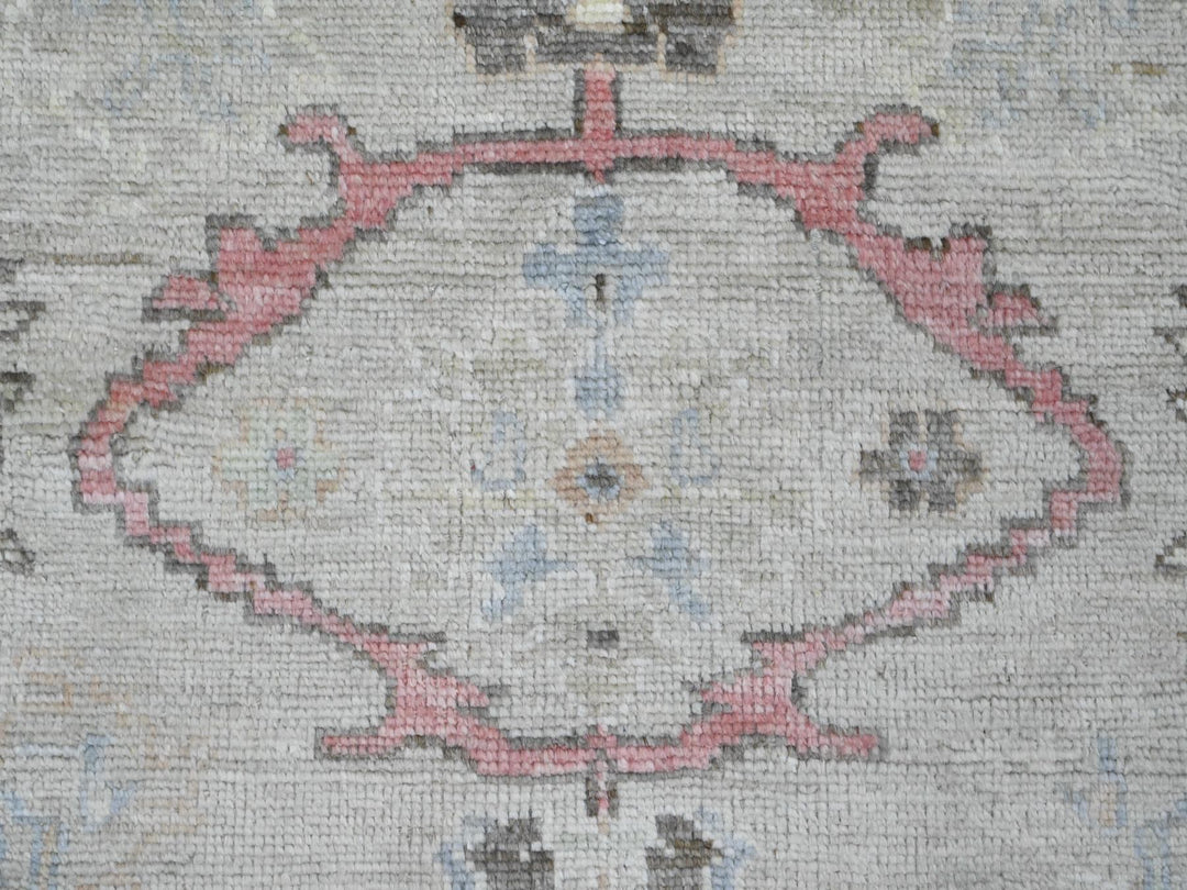8'2" x 9'8" New Hand Knotted Brown Wool Rectangle Oriental Rug - MOA10289760
