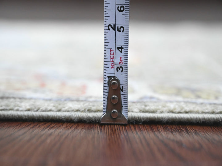 2'8" x 8'0" New Hand Knotted Green Wool Runner Oriental Rug - MOA10289987