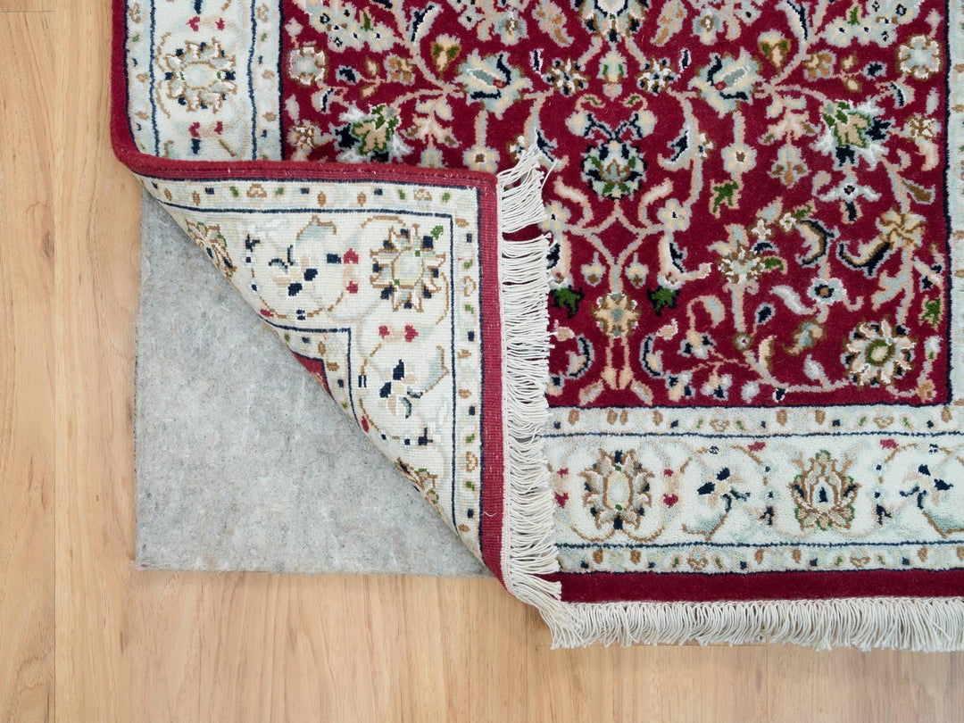 2'9" x 8'2" New Hand Knotted Red Wool Runner Oriental Rug - MOA10290022
