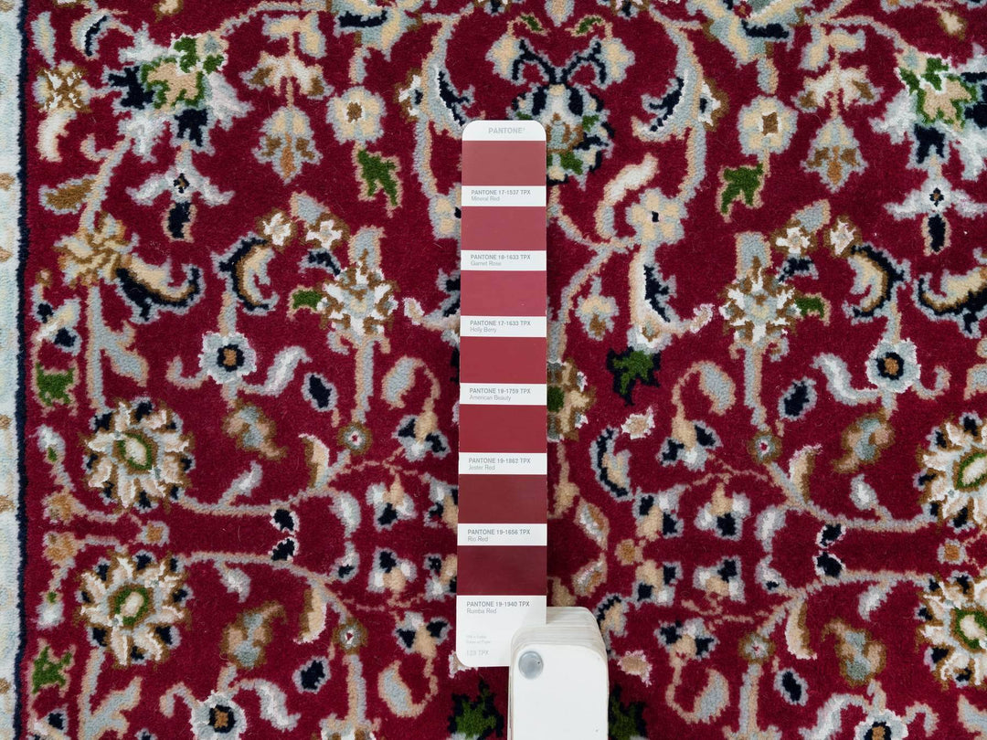2'9" x 8'2" New Hand Knotted Red Wool Runner Oriental Rug - MOA10290022
