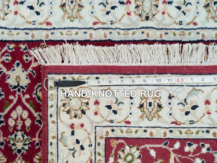 2'9" x 8'2" New Hand Knotted Red Wool Runner Oriental Rug - MOA10290022