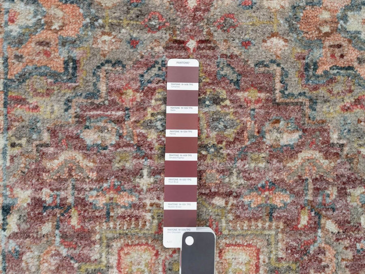 2'6" x 19'8" New Hand Knotted Red Wool Runner Oriental Rug - MOA10290143