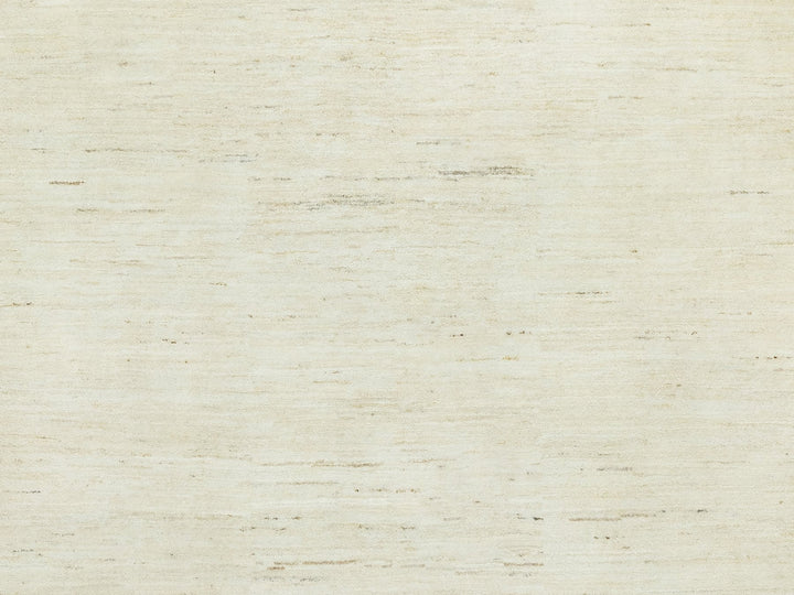 5'1" x 13'8" New Hand Knotted Ivory Wool Runner Oriental Rug - MOA10290559