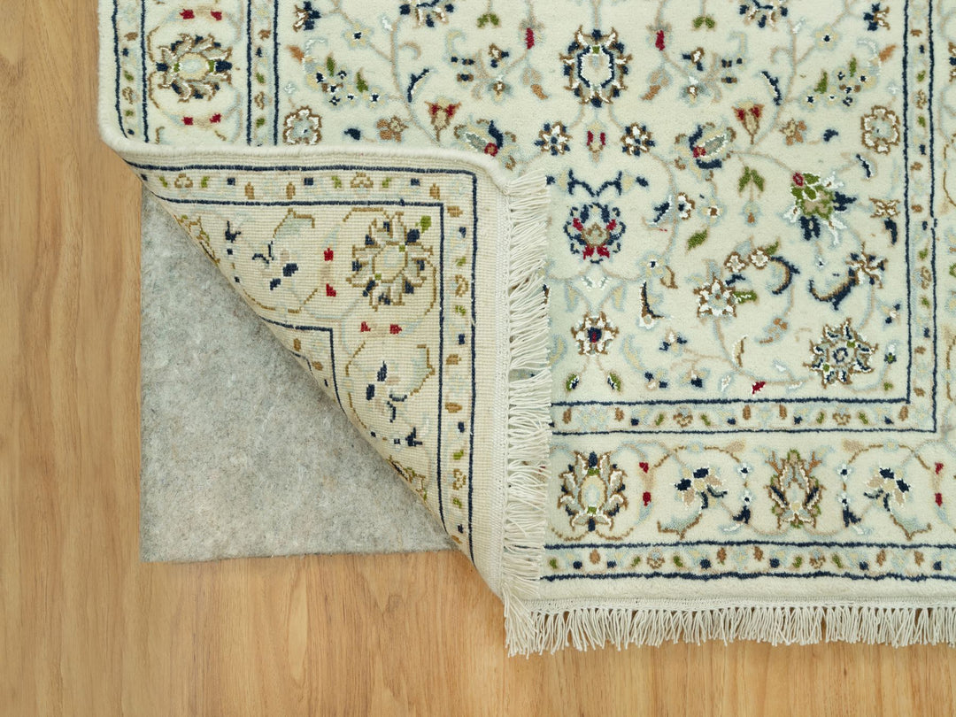2'9" x 20'0" New Hand Knotted Ivory Wool Runner Oriental Rug - MOA10290613