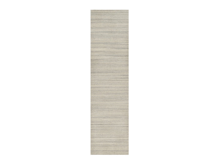 2'7" x 10'0" New Hand Loomed Brown Wool Runner Oriental Rug - MOA10290716