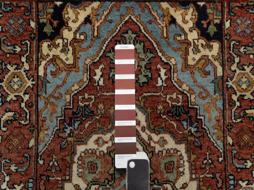 2'0" x 3'2" New Hand Knotted Red Wool Rectangle Oriental Rug - MOA10290755