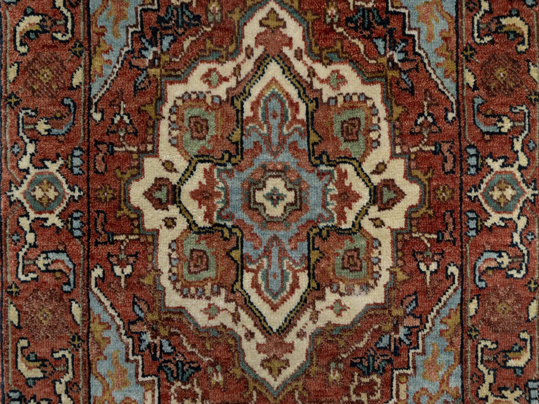 2'0" x 3'2" New Hand Knotted Red Wool Rectangle Oriental Rug - MOA10290755