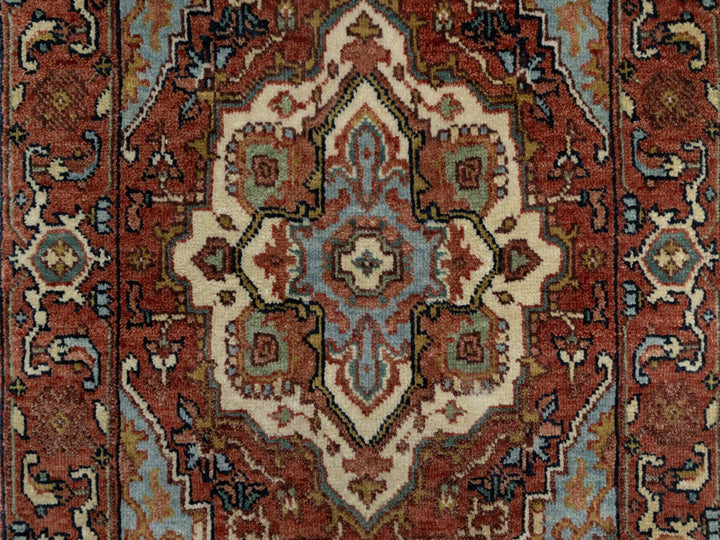 2'0" x 3'2" New Hand Knotted Red Wool Rectangle Oriental Rug - MOA10290755