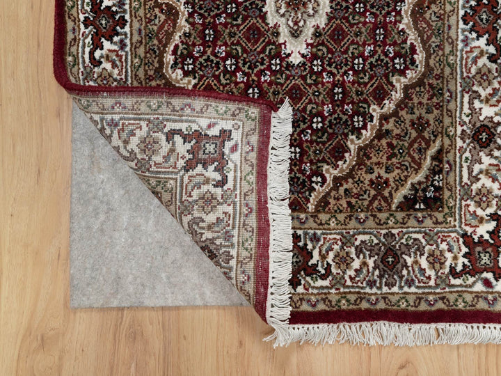 2'7" x 20'4" New Hand Knotted Red Wool Runner Oriental Rug - MOA10290980
