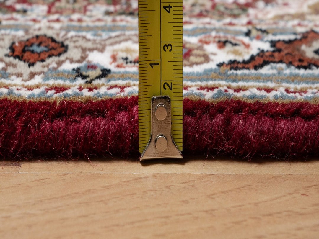 2'0" x 3'0" New Hand Knotted Red Wool Rectangle Oriental Rug - MOA10290994
