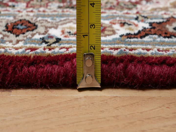2'0" x 3'0" New Hand Knotted Red Wool Rectangle Oriental Rug - MOA10290994