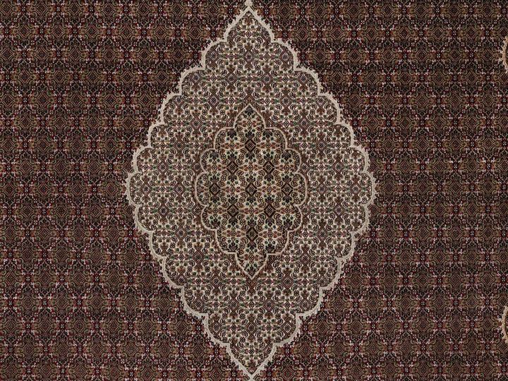 11'9" x 15'1" New Hand Knotted Red Wool Rectangle Oriental Rug - MOA10291060