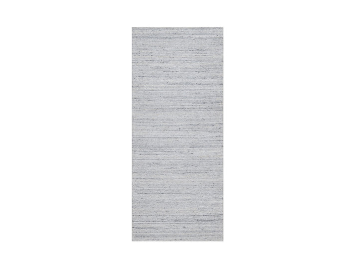 2'6" x 6'0" New Hand Loomed Ivory Wool Runner Oriental Rug - MOA10291186