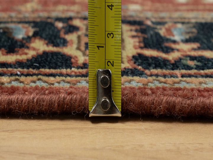 2'9" x 6'0" New Hand Knotted Red Wool Runner Oriental Rug - MOA10291236