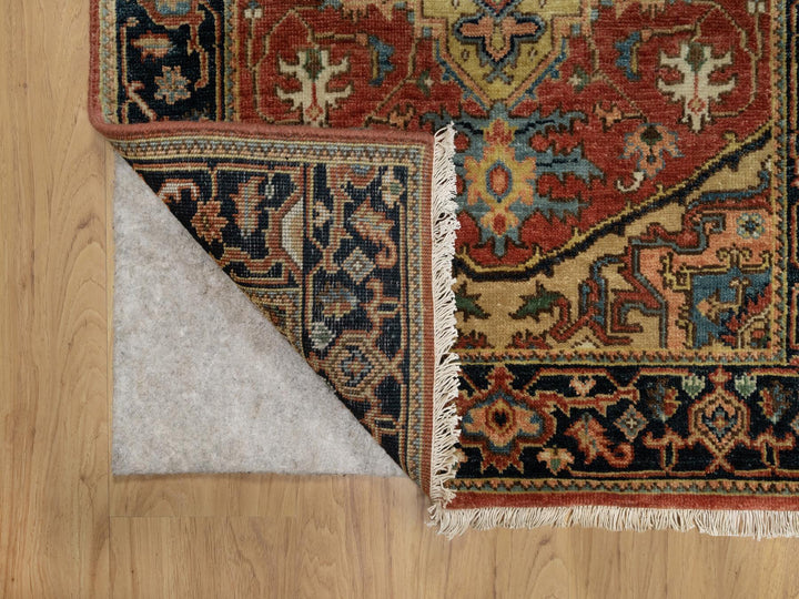 2'9" x 8'0" New Hand Knotted Red Wool Runner Oriental Rug - MOA10291239