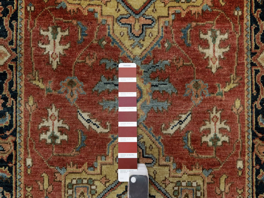 2'9" x 8'0" New Hand Knotted Red Wool Runner Oriental Rug - MOA10291239