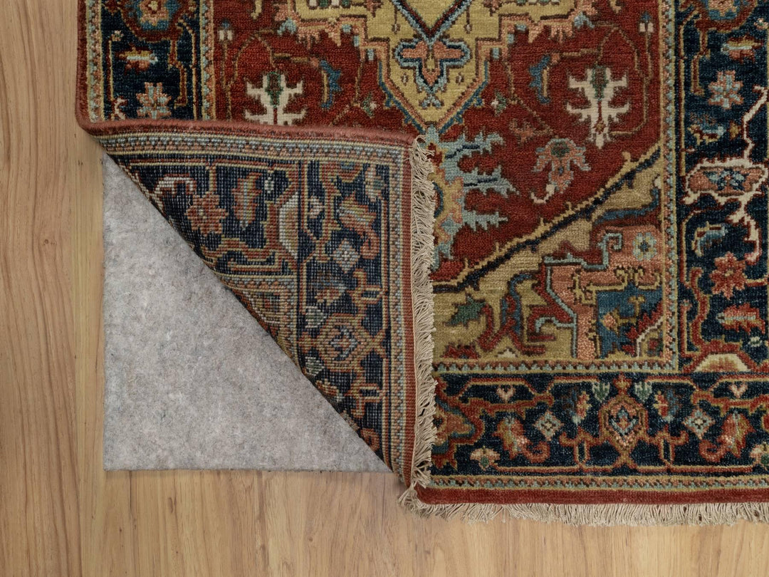 2'6" x 8'0" New Hand Knotted Red Wool Runner Oriental Rug - MOA10291240