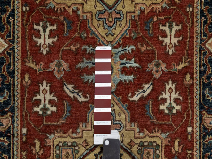2'6" x 8'0" New Hand Knotted Red Wool Runner Oriental Rug - MOA10291240