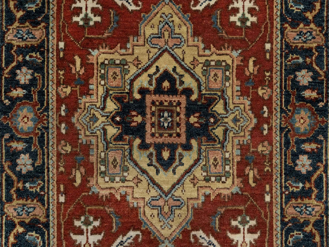 2'6" x 8'0" New Hand Knotted Red Wool Runner Oriental Rug - MOA10291240