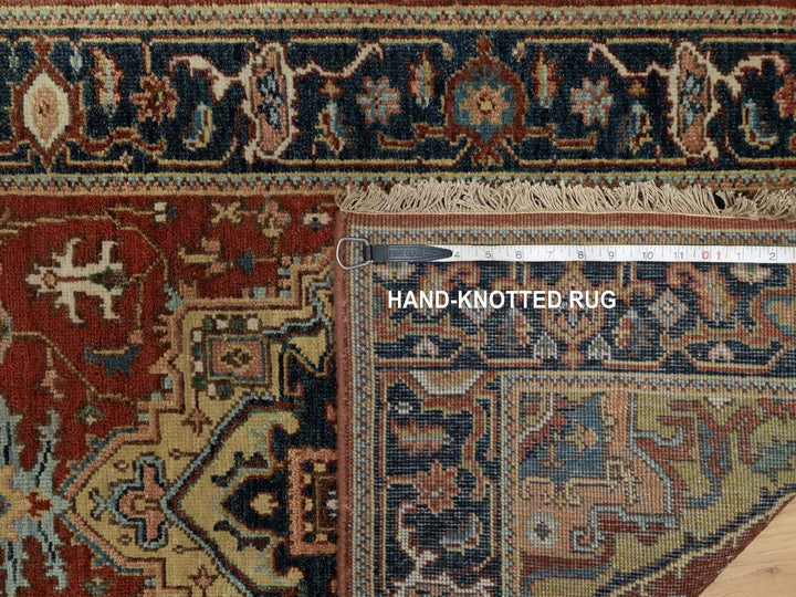 2'6" x 8'0" New Hand Knotted Red Wool Runner Oriental Rug - MOA10291240