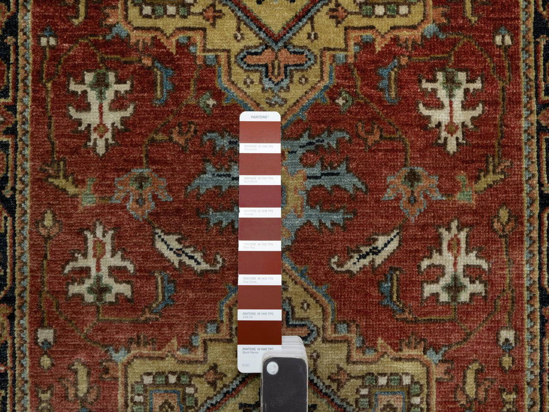 2'7" x 7'10" New Hand Knotted Red Wool Runner Oriental Rug - MOA10291246