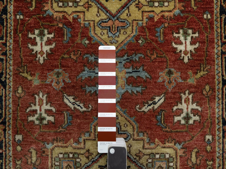 2'7" x 7'10" New Hand Knotted Red Wool Runner Oriental Rug - MOA10291246